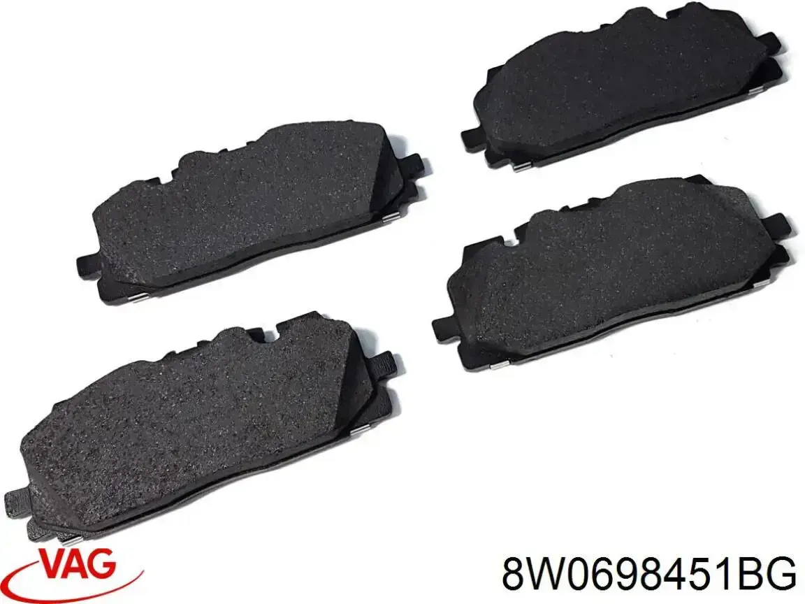 Sapatas do freio traseiras de disco VAG 8W0698451BG preço, a partir de 36,08 USD