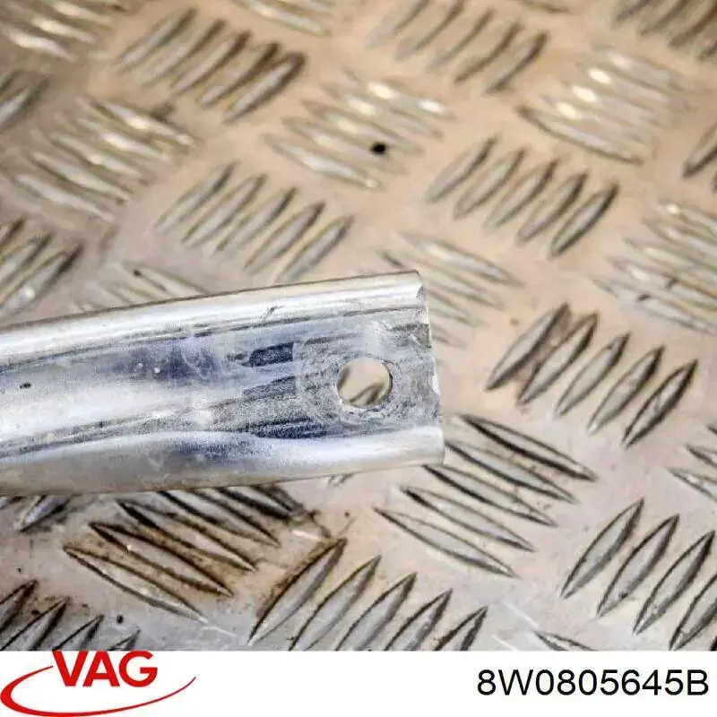 Compre 8W0805645A VAG Barra separadora esquerda das vigas dianteiras de suspensão