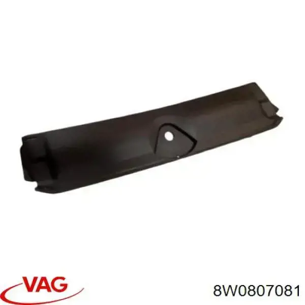 Placa sobreposta superior do painel dianteiro (de suporte do radiador) VAG 8W0807081 preço, a partir de 62,06 USD