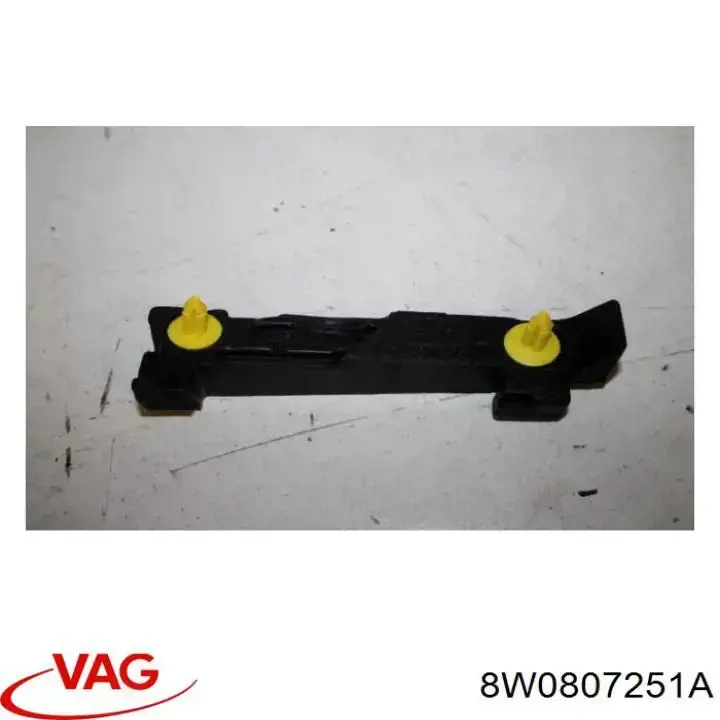 8W0807251A VAG Absorvedor (enchido) do pára-choque dianteiro