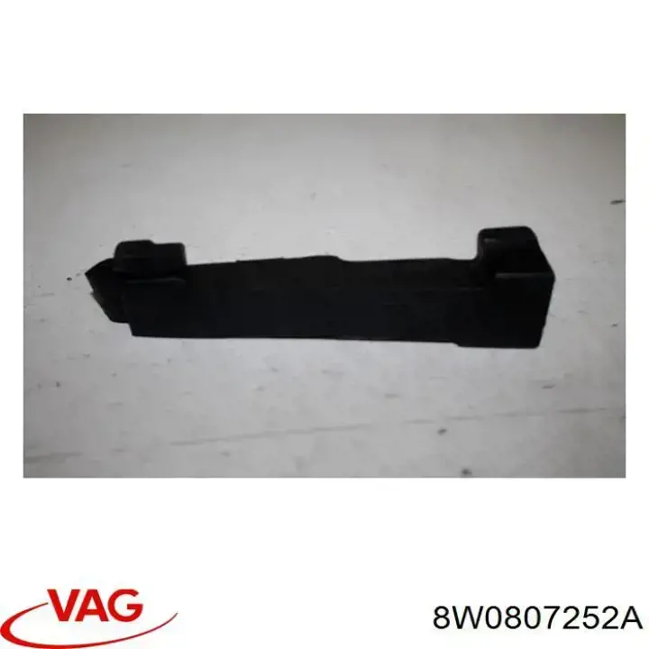 8W0807252A VAG Absorvedor (enchido) do pára-choque dianteiro