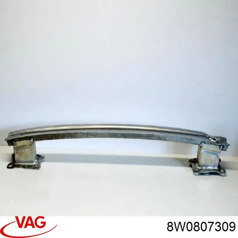 8W0807309 VAG Reforçador do pára-choque traseiro