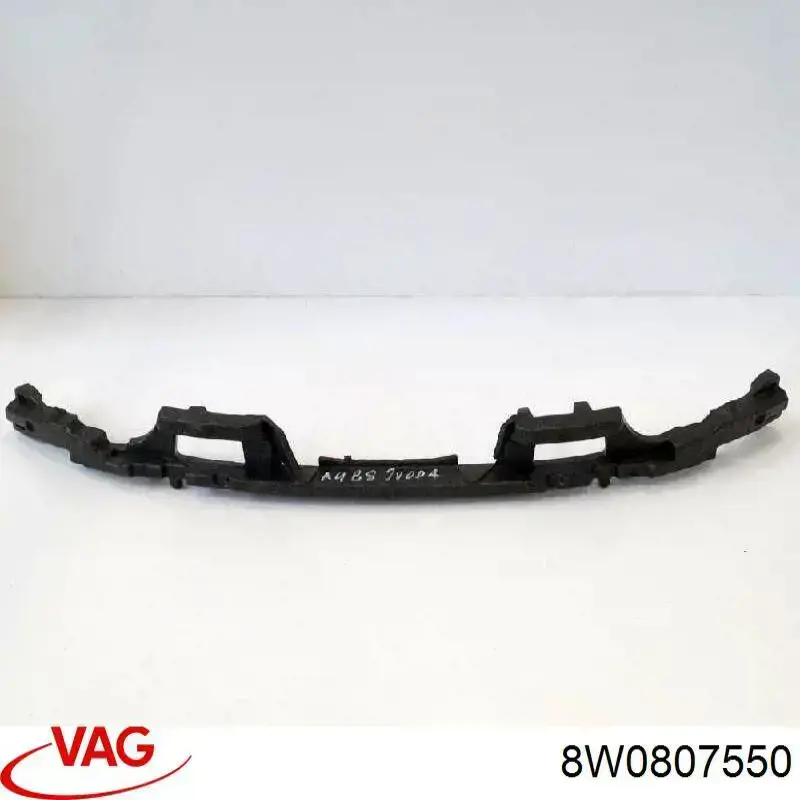 8W0807550 VAG Absorvedor (enchido) do pára-choque dianteiro