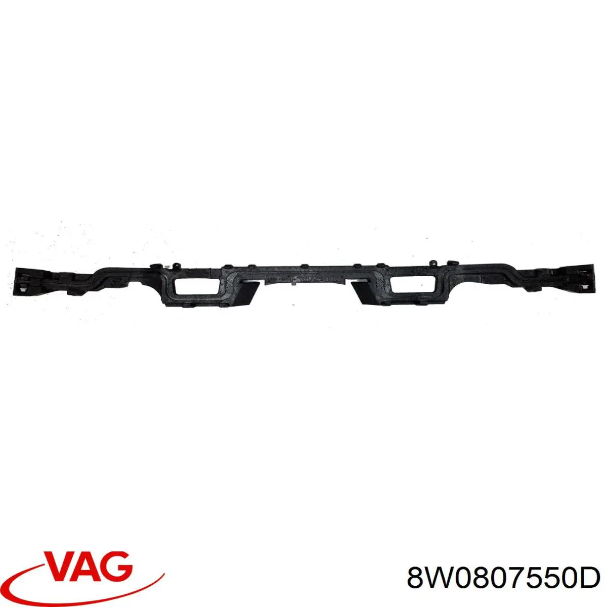 8W0807550D VAG Absorvedor (enchido) do pára-choque dianteiro
