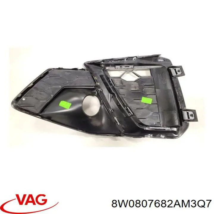 Grelha inferior do pára-choque dianteiro VAG 8W0807682AM3Q7 preço, a partir de 58,04 USD