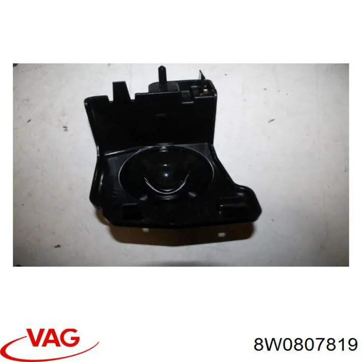 8W0807819 VAG Grelha interna esquerda do pára-choque dianteiro