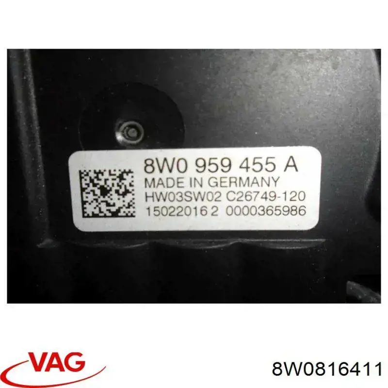 Radiador de aparelho de ar condicionado VAG 8W0816411 preço, a partir de 153,41 USD