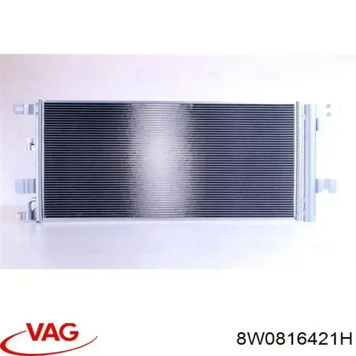 8W0816421H VAG Radiador de aparelho de ar condicionado