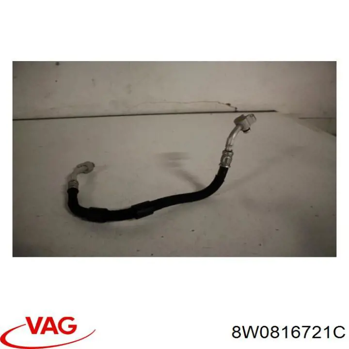 Mangueira de aparelho de ar condicionado, desde o compressor até o radiador VAG 8W0816721C preço, a partir de 165,15 USD