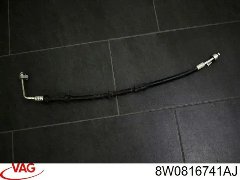 8W0816741AJ VAG Mangueira de aparelho de ar condicionado, desde o radiador até o vaporizador