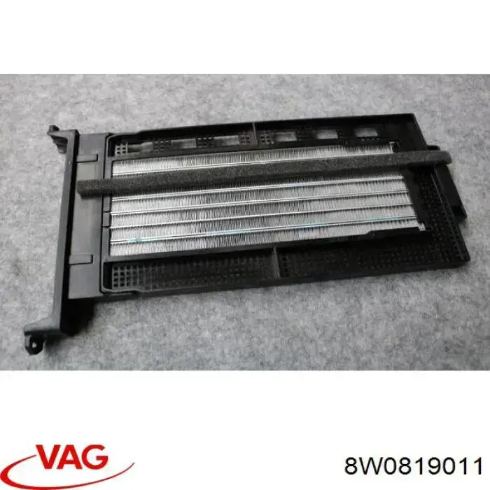 8W0819011 VAG Aquecedor elétrico de ar do sistema de calefacção de salão