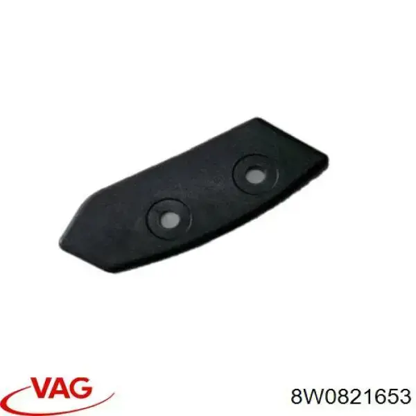 Alcapão do forro do pára-choque dianteiro esquerdo VAG 8W0821653 preço, a partir de 11,81 USD