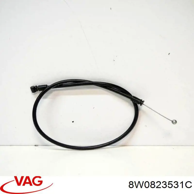 Compre 8W0823531C VAG Cabo dianteiro de abertura da capota