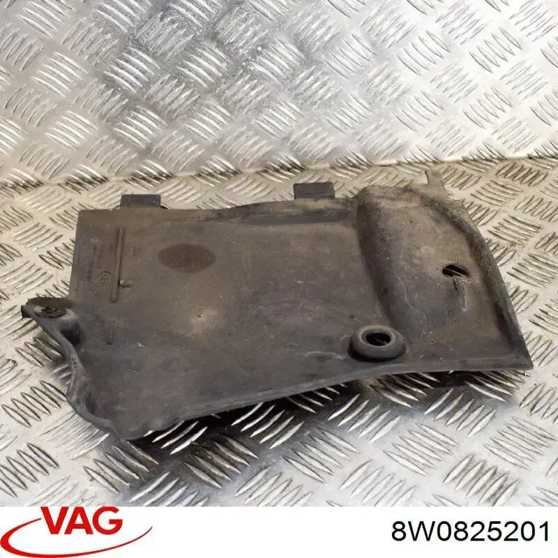 Proteção dianteira esquerda de fundo VAG 8W0825201 preço, a partir de 30,82 USD