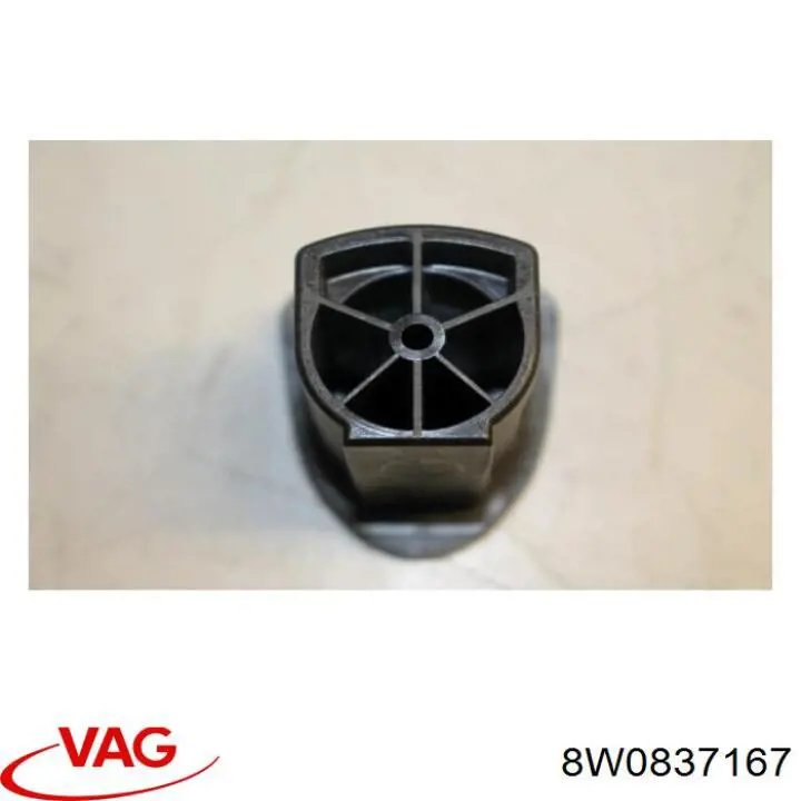 8W0837167 VAG Placa sobreposta de maçaneta da porta