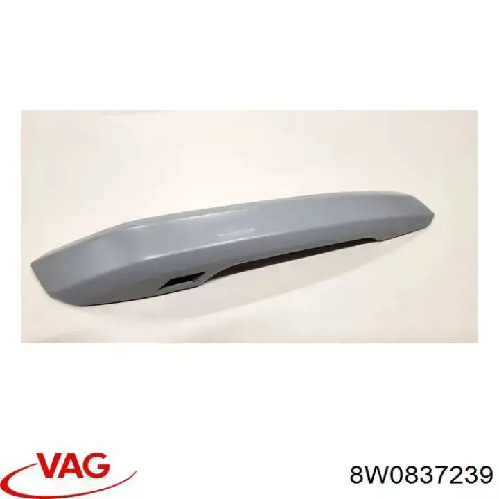 8W0837239 VAG Placa sobreposta de maçaneta da porta