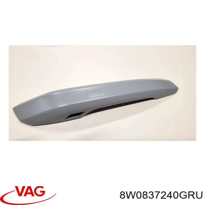 8W0837240GRU VAG Placa sobreposta de maçaneta da porta