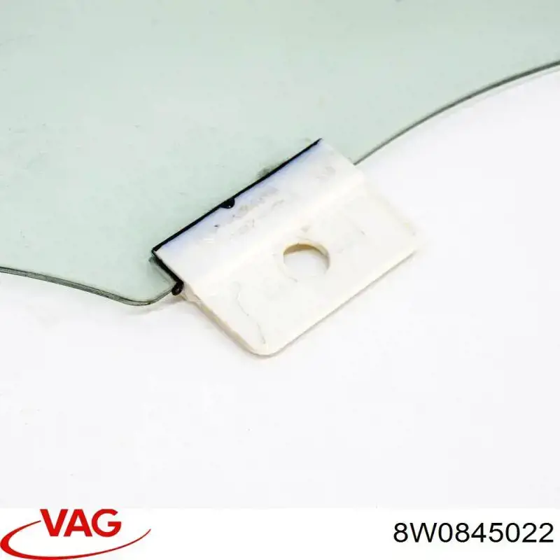 8W0845022 VAG Vidro da porta dianteira direita