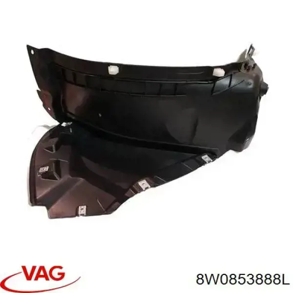 Compre 8W0853888L VAG Guarda-barras direito dianteiro do pára-lama dianteiro