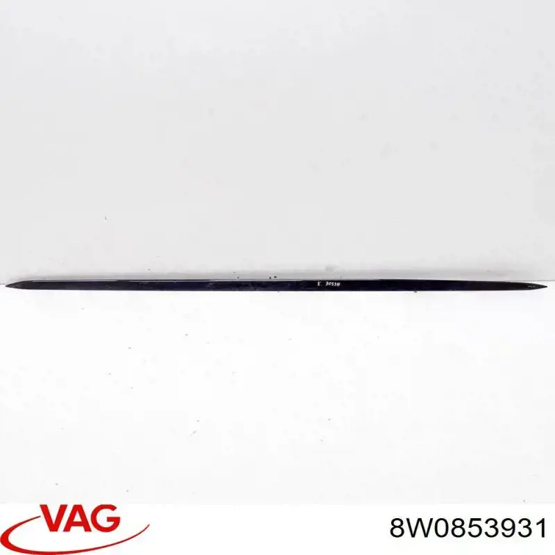Placa sobreposta (moldura) externa esquerda de acesso VAG 8W0853931 preço, a partir de 89,77 USD