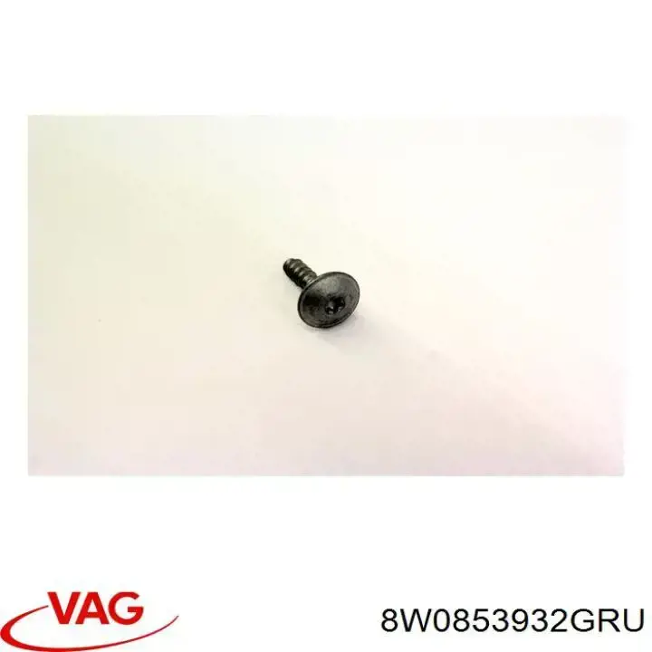 8W0853932GRU VAG Placa sobreposta (moldura) externa direita de acesso