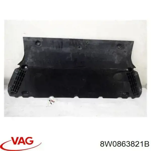 8W0863821B VAG Proteção de motor dianteira