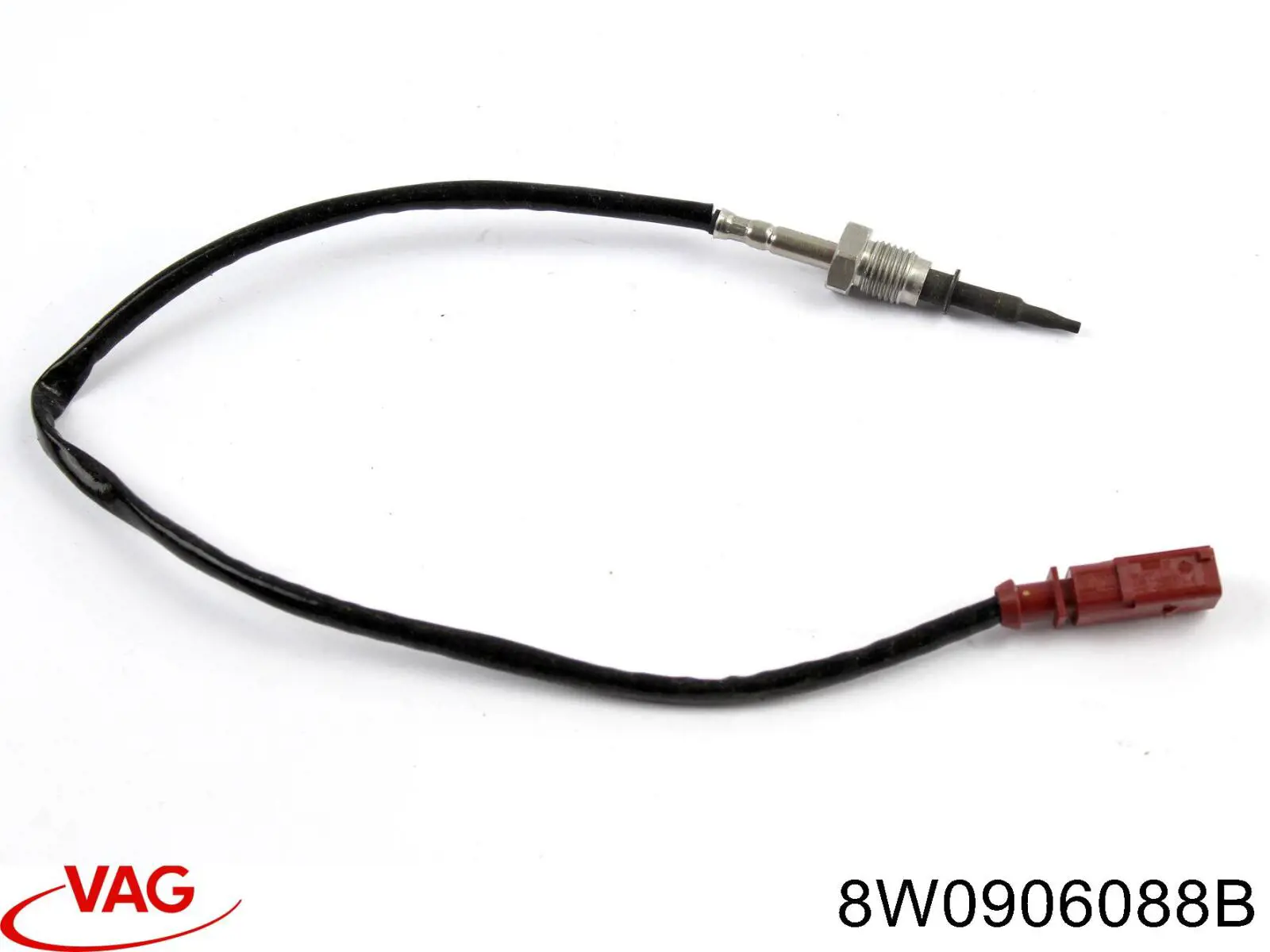 8W0906088B VAG Sensor de temperatura dos gases de escape (GE), antes de filtro de partículas diesel