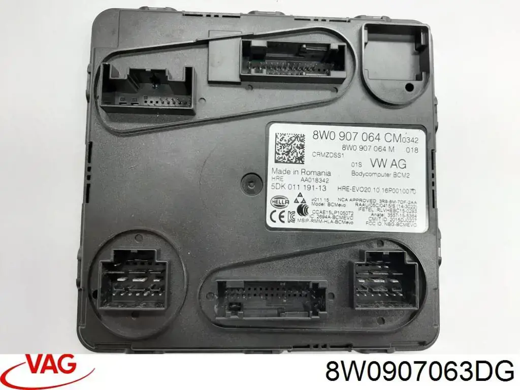 Compre 8W0907063DG VAG Módulo de direção (Centralina eletrônica) da rede de bordo