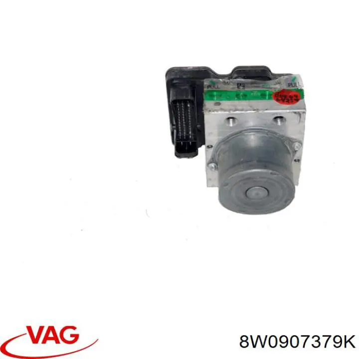 8W0907379K VAG Unidade hidráulico de controlo ABS