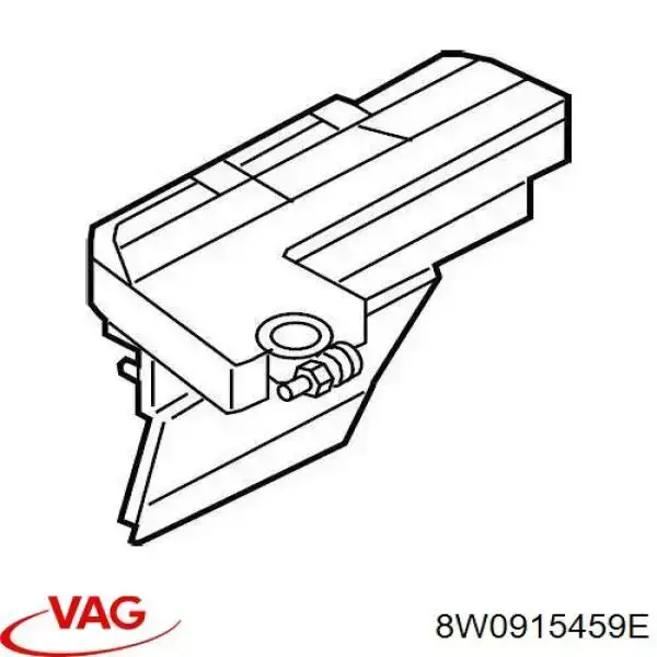8W0915459 VAG Borne de bateria recarregável (PILHA)