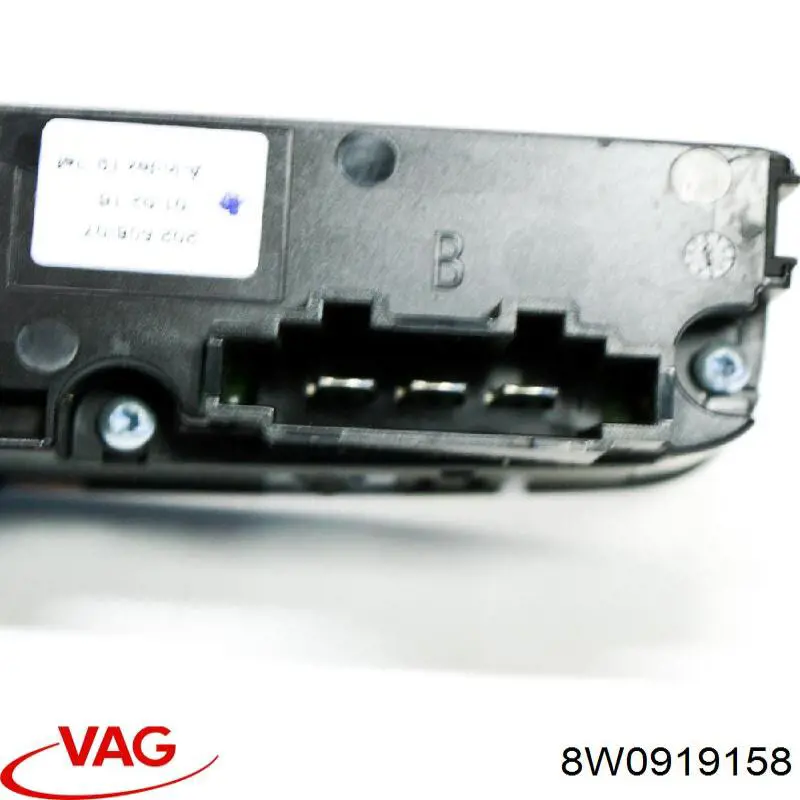 8W0919158 VAG Unidade de controlo dos modos de aquecimento/condicionamento