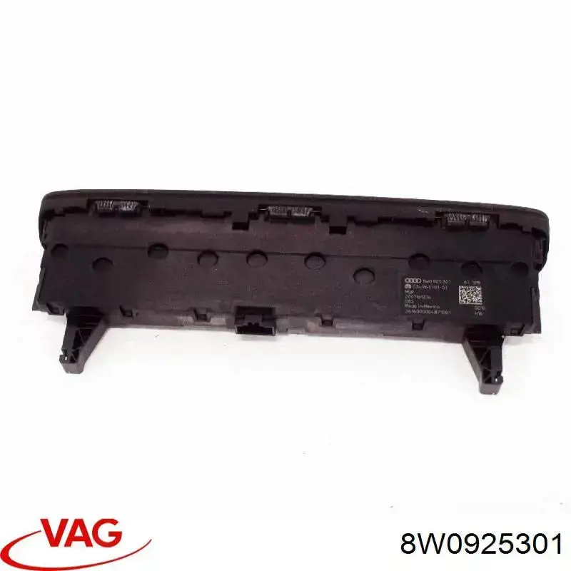 Consola de painel de controlo central 8W0925301 VAG