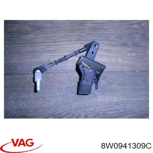 8W0941309C VAG Sensor traseiro esquerdo do nível de posição de carroçaria