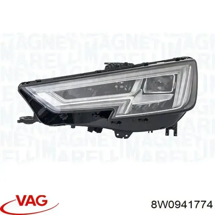 8W0941774 VAG Luz direita