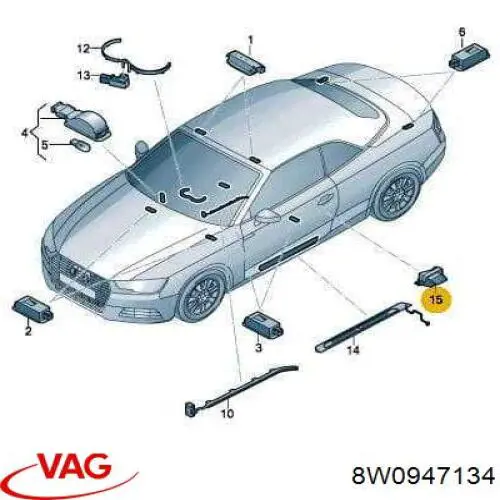 8W0947134 VAG 