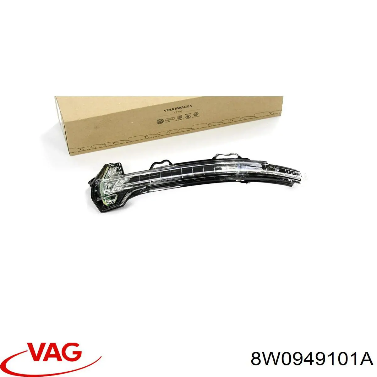 Pisca-pisca de espelho esquerdo VAG 8W0949101A preço, a partir de 46,55 USD