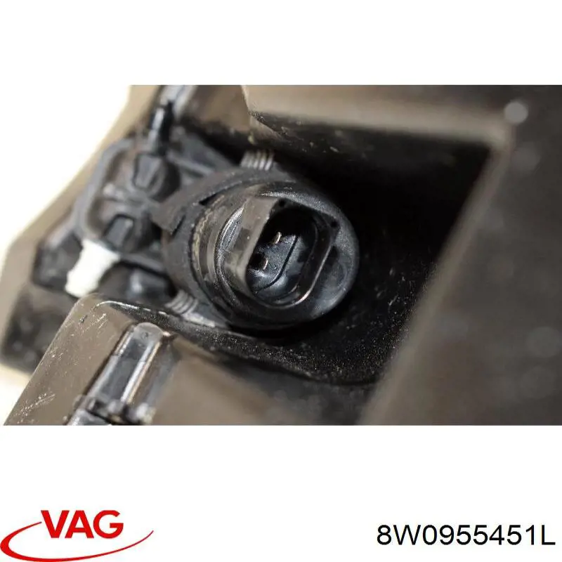 Tanque de fluido para lavador de vidro 8W0955451L VAG