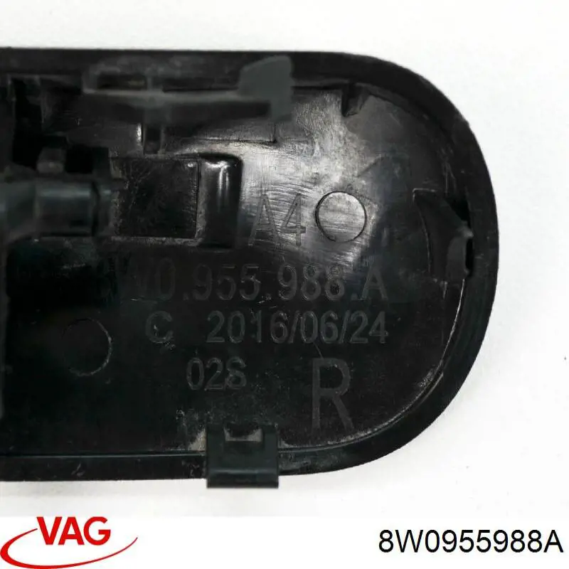 Injetor direito de fluido para lavador de pára-brisas VAG 8W0955988A preço, a partir de 8,68 USD