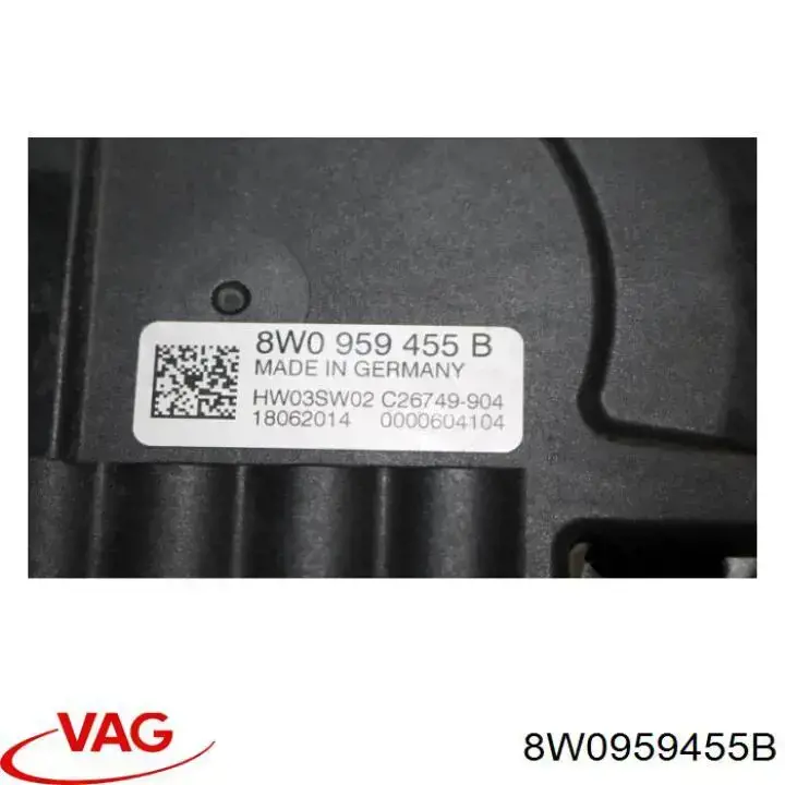 Ventilador elétrico de esfriamento montado (motor + roda de aletas) esquerdo VAG 8W0959455B preço, a partir de 314,97 USD
