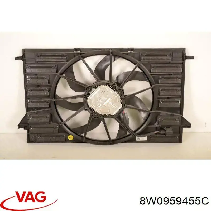Ventilador elétrico de esfriamento montado (motor + roda de aletas) 0530140053 Depo/Loro/Abakus