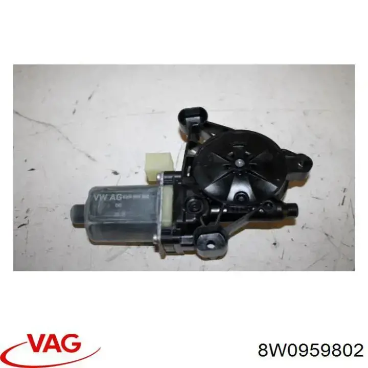 8W0959802 VAG Motor de acionamento de vidro da porta dianteira direita