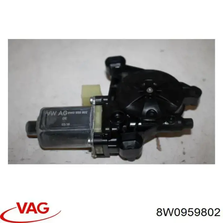 Motor de acionamento de vidro da porta dianteira direita VAG 8W0959802 preço, a partir de 47,75 USD