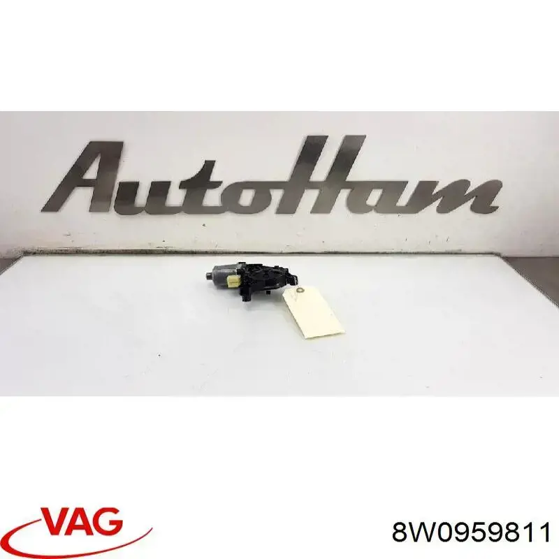 Motor de acionamento de vidro da porta traseira esquerda VAG 8W0959811 preço, a partir de 59,59 USD
