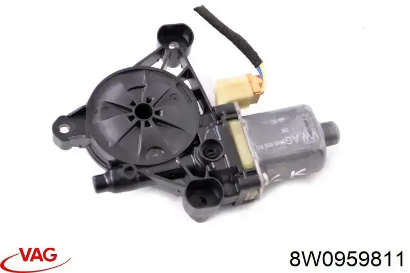 Compre 8W0959811 VAG Motor de acionamento de vidro da porta traseira esquerda