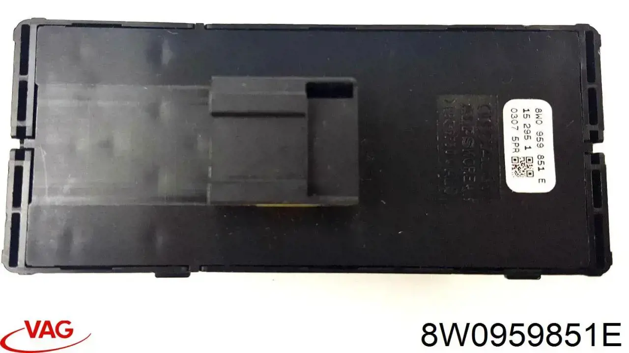 Compre 8W0959851E VAG Unidade de botões dianteira esquerda de controlo de elevador de vidro