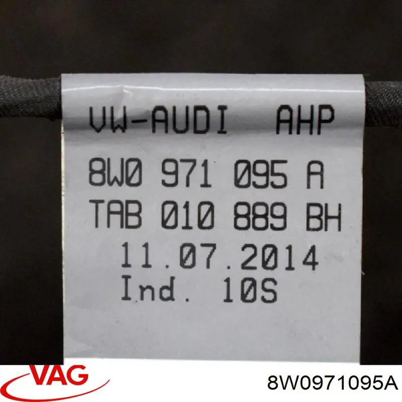 Cabo (fio) de sensor de estacionamento do pára-choque dianteiro VAG 8W0971095A preço, a partir de 87,99 USD