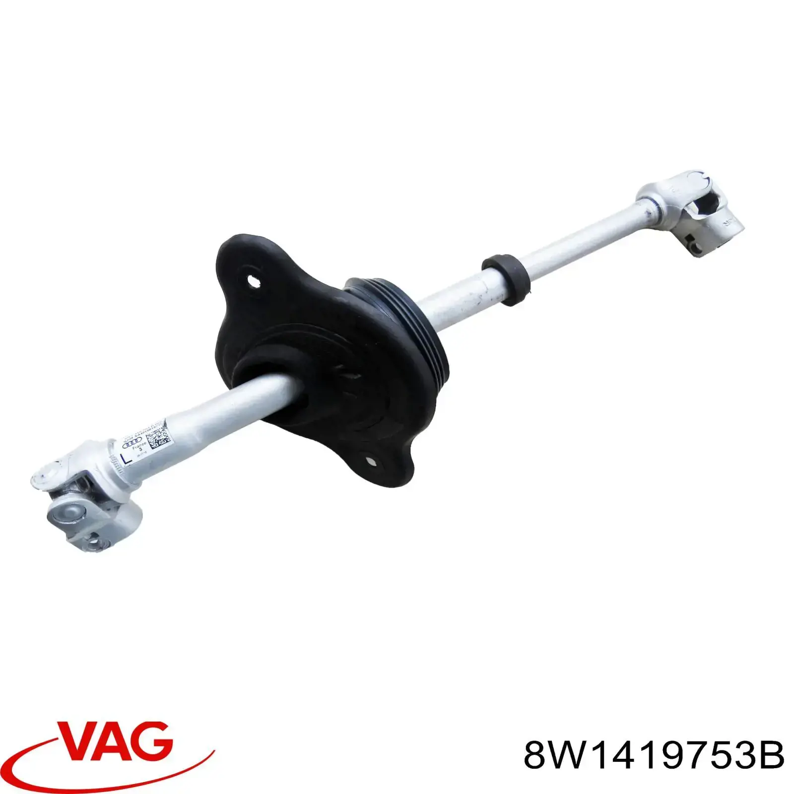 8W1419753B VAG Veio da coluna de direção inferior