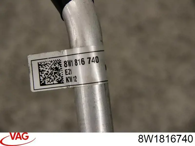 Mangueira de aparelho de ar condicionado, desde o radiador até o vaporizador VAG 8W1816740 preço, a partir de 120,49 USD