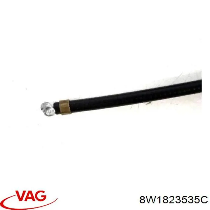 8W1823535C VAG Cabo traseiro de abertura da capota
