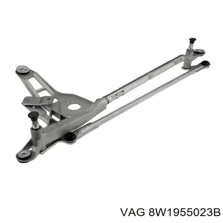 8W1955023B VAG Trapézio de limpador pára-brisas